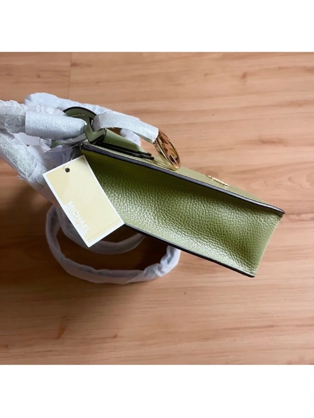 Michael Kors 35S1GM9TOL Mercer Extra-Small IN Light Sage